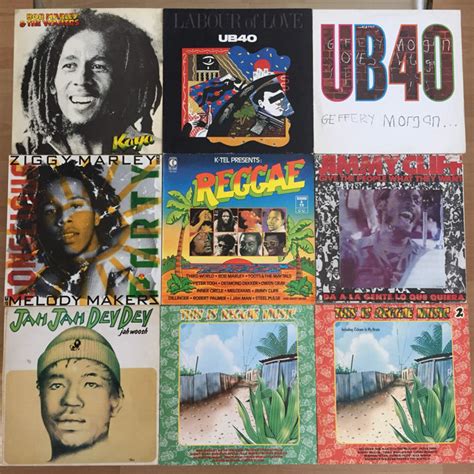 Lot of 9 Reggae albums; Bob Marley, Ziggy Marley, Jimmy - Catawiki