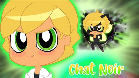 MIRACULOUS LADYBUG - Cat Noir Chibi Transformation - YouTube