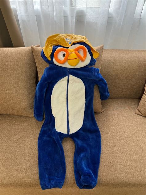 Preloved Pororo Costume, Babies & Kids, Babies & Kids Fashion on Carousell