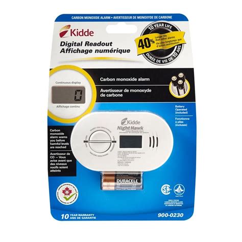 Kidde Nighthawk Battery Operated CO Alarm with Digital Display | The ...