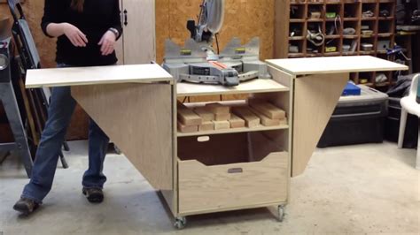 DIY Miter Saw Stand - YouTube