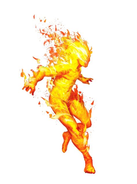 Fire Elemental Living Wildfire - Pathfinder 2E PFRPG PFSRD DND D&D 3.5 4E 5E 5th ed d20 fantasy ...
