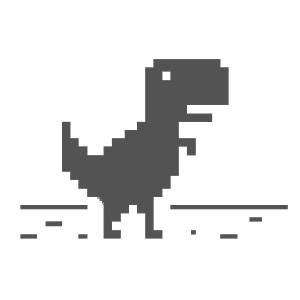 Google Dinosaur Game Art