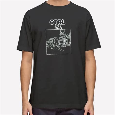 Vintage Ctrl Sza Tour 2023 Aesthetic T Shirt - Hole Shirts