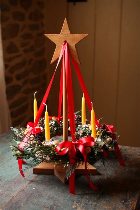 Traditional German Advent Wreath – Count the Sundays before Christmas ...