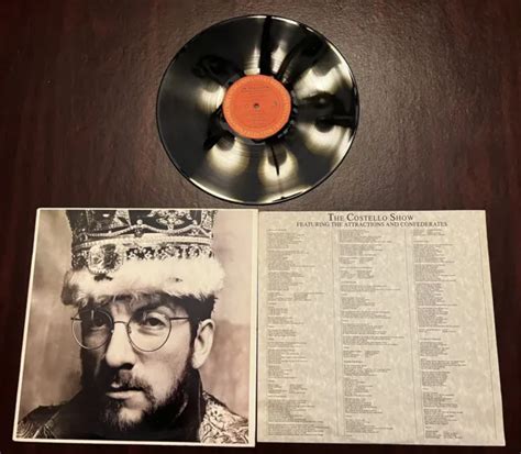 VINTAGE 1986 ELVIS Costello and The Attractions King of America 12 ...