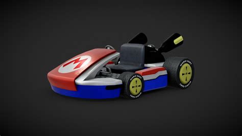 Mario Kart 8 - Standard Kart - 3D model by Jackson Zacca (@Jackson ...