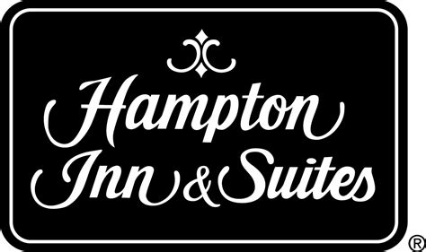 Hampton Inn & Suites Logo Black and White – Brands Logos
