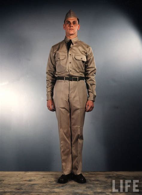Amazing Color Photos That Show U.S Army Uniforms in World War II ~ Vintage Everyday