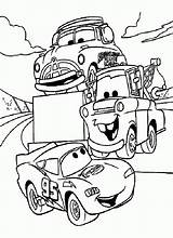 Printable Disney Cars Coloring Pages sketch template