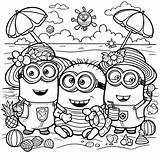 Minions Coloring Pages  52 Sheets For Fans sketch template