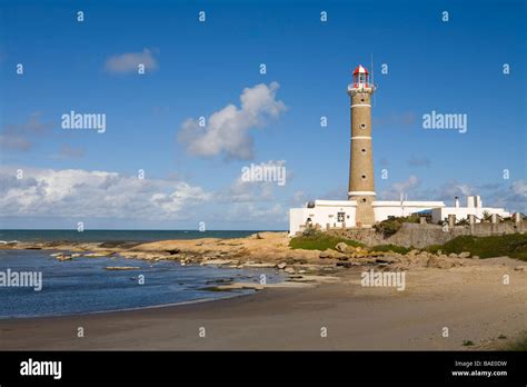 Lighthouse, Jose Ignacio, Uruguay Stock Photo - Alamy