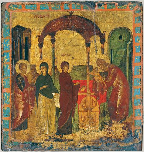 The Presentation in the Temple | Byzantine Painter | 31.67.8 | Work of Art | Heilbrunn Timeline ...