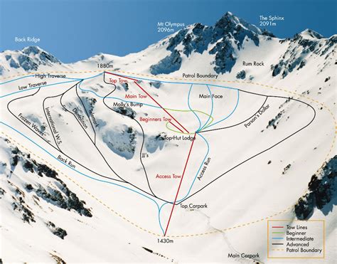 Mt. Olympus Trail Map | OnTheSnow