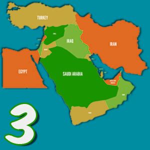 Middle East Map Quiz Questions - Trivia Games Online