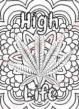 Weed Coloring Pages Printable sketch template