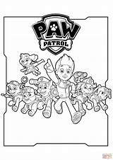 Free Printable Paw Patrol Coloring Page sketch template