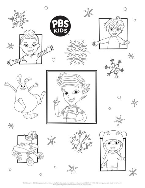 Ready Jet Go! Wrapping Paper. Kids Coloring. PBS KIDS For Parents - Coloring Home