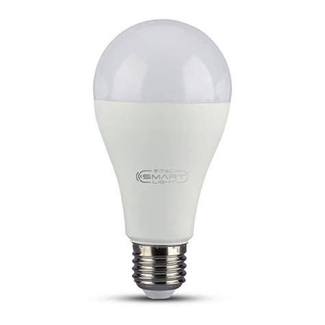 10W Smart LED Bulb E27 A60 RGB+WW+CW Compatible with Alexa & Google Home | Smart Lighting Industries