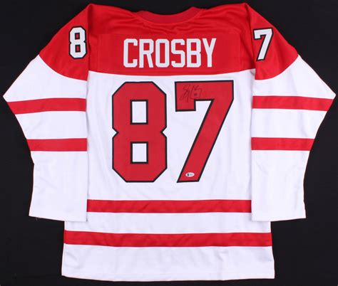 Sidney Crosby Signed Team Canada Jersey (Beckett COA) | Pristine Auction