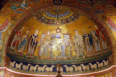 Basilica di Santa Maria in Trastevere | Romanesque art, Rome, Trastevere