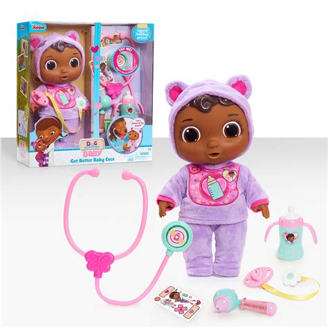 Buy Doc McStuffins Disney Junior Get Better Baby Cece Doll with Lights ...