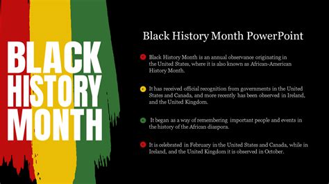 Black History Month PowerPoint Template and Google Slides