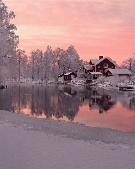 Winter Morning, Sweden | Winter scenery, Winter pictures, Winter landscape