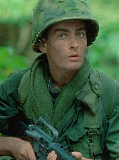 Charlie Sheen Platoon | 1986 | Platoon movie, Favorite movie quotes ...