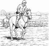 Dressage Horse Coloring Pages sketch template
