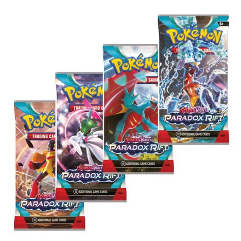 Pokemon TCG - Paradox Rift - Three booster blister – Mastercoins