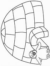 Igloo Coloring Clipart Pages Printable Drawing Snowhouse Inuit Kids  sketch template