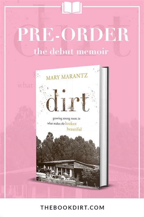 The Book Dirt Archives - marymarantz.com