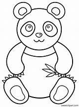 Free Printable Panda Coloring Pages sketch template