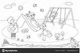Disegni Da Colorare Parco Giochi Immagini  Vrogueco sketch template