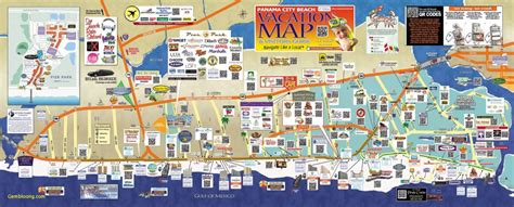 Map Of Panama City Beach Florida - Printable Maps