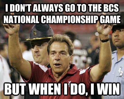 Popular Alabama football memes from recent years