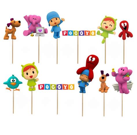 Pocoyo happy birthday party decoration theme idea supplies | Etsy