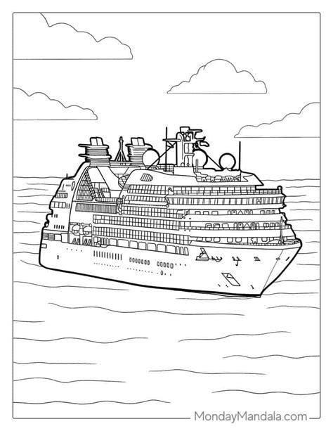 Haut 31+ imagen cruise ship coloring pages - fr.thptnganamst.edu.vn