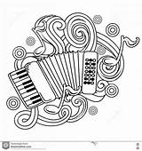 Coloring Pages Accordion 25 Pcs  Download Or Print For Free 13485 sketch template
