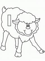 lamb letter L coloring Page Buchstaben Colorat Misto Coloriages Mixe  sketch template