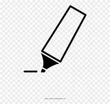 Highlighter Coloring Page Clipart 4147642  PinClipart sketch template
