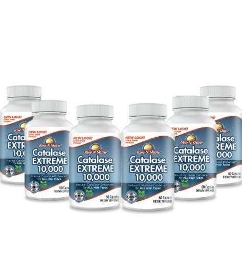 Catalase Extreme 10,000-6 Bottles Of Catalase Supplement Hair Health And Enzyme Antioxidant ...