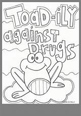 Drug Awareness Coloring Pages sketch template