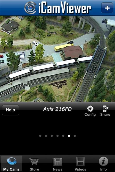 iCamViewer iPhone App Compatible with Axis IP Security Cameras