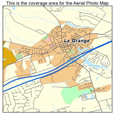 Aerial Photography Map of La Grange, KY Kentucky