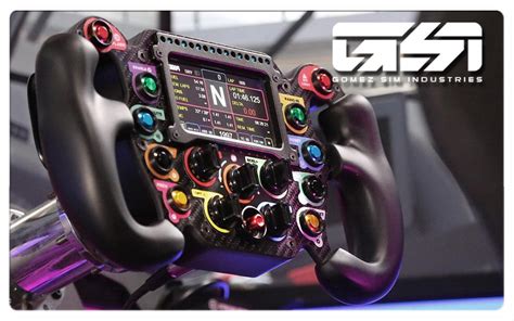 Gomez Sim Industries Formula Pro Elite Steering Wheel - Bsimracing