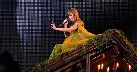 Taylor Swift nearly falls off stage prop during ‘Eras Tour’ show