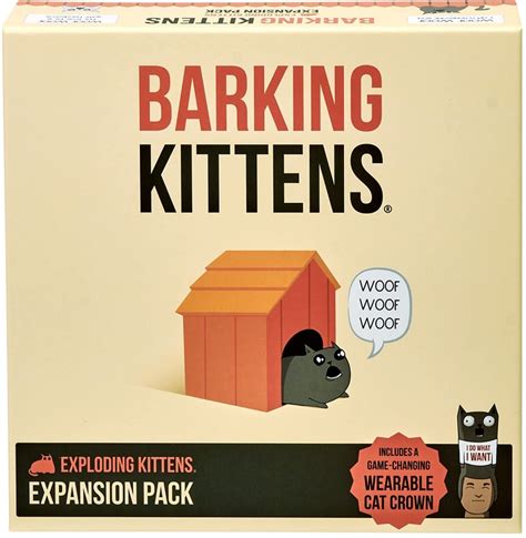 Exploding Kittens: Barking Kittens Board Game – Prince Distribution