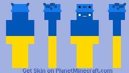 Axolotl boy Minecraft Skin